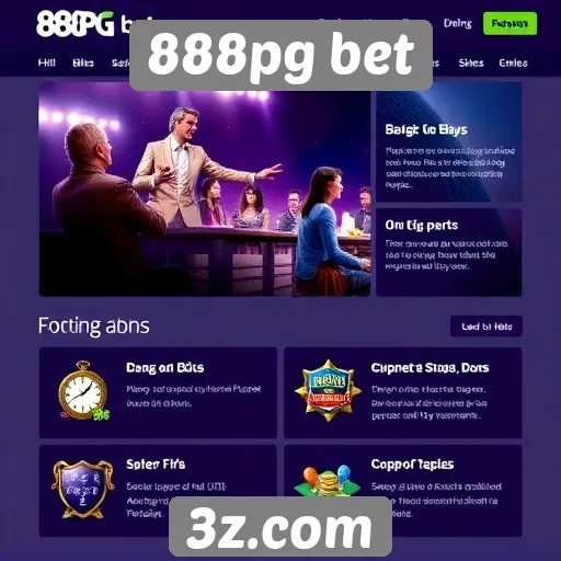 Características principais do site 888pg bet